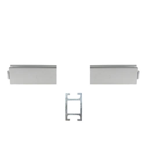 Aluminium cross-bar with cross-section